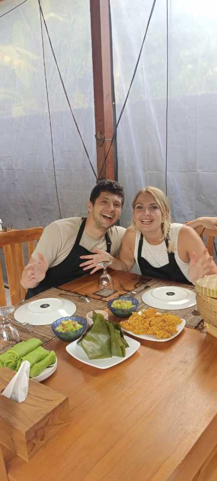 Balinese cooking class experience in Sidemen Bali
